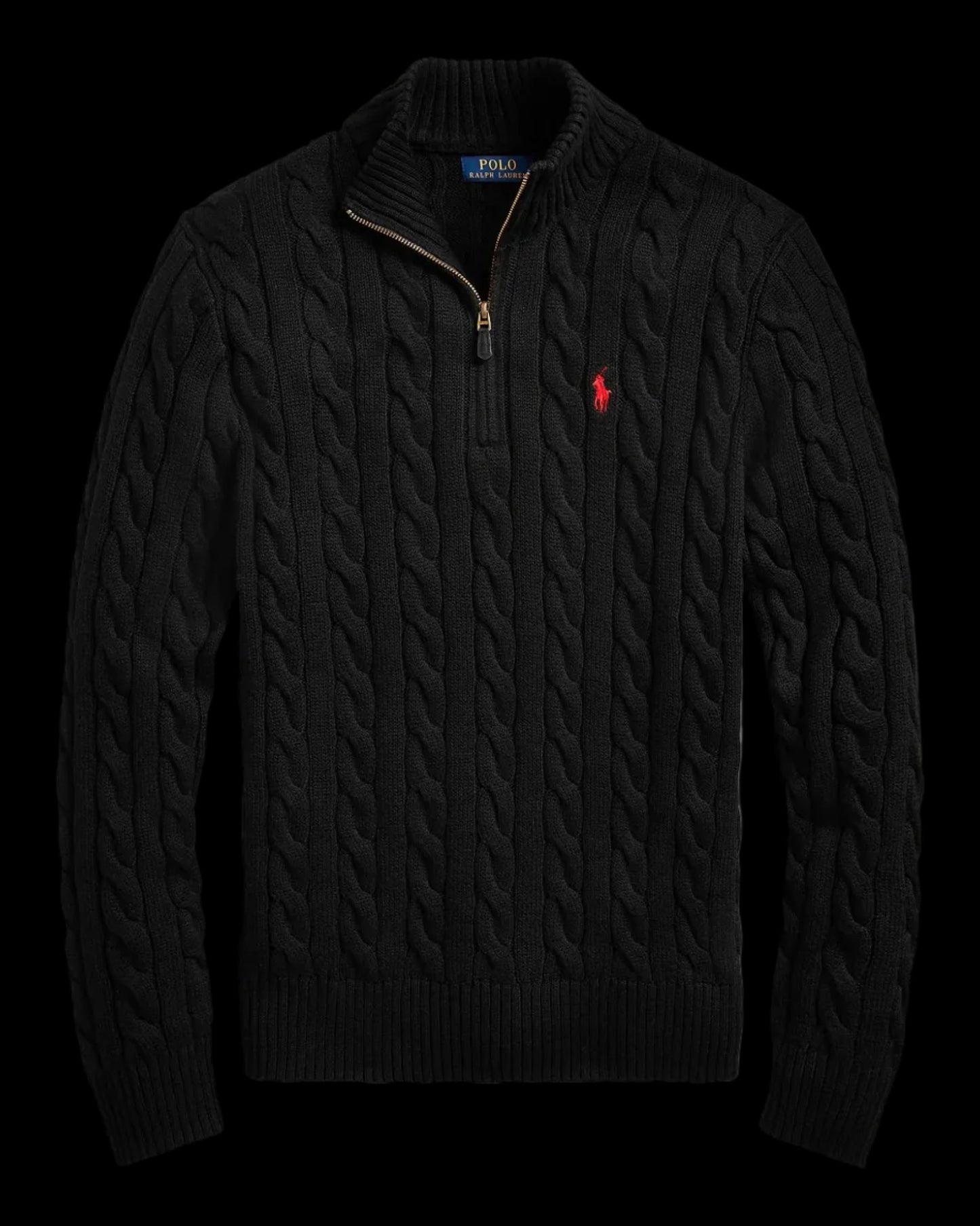 Ralph Lauren Quarter-Zip | Black